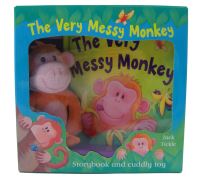 Book Cover for The Very Messy Monkey by Jack Tickle