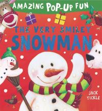 Book Cover for The Very Smiley Snowman by Jack Tickle