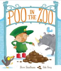 Book Cover for Poo in the Zoo by Steve Smallman