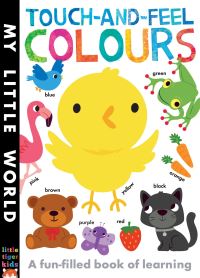 Book Cover for Touch-and-Feel Colours by Jonathan Litton