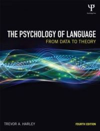 Book Cover for The Psychology of Language by Trevor A Harley