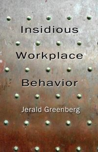 Book Cover for Insidious Workplace Behavior by Jerald Greenberg