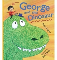 Book Cover for George and the Dinosaur by Felix Hayes