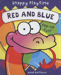 Book Cover for Red and Blue by Derek Matthews
