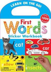 Book Cover for First Words Sticker Workbook by Tim Bugbird