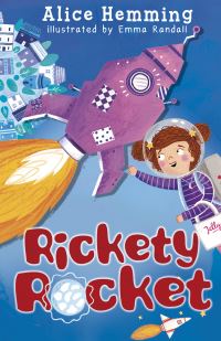 Book Cover for Rickety Rocket by Alice Hemming