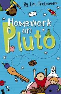 Book Cover for Homework on Pluto by Lou Treleaven