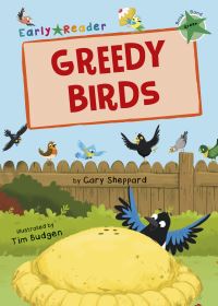 Book Cover for Greedy Birds by Gary Sheppard