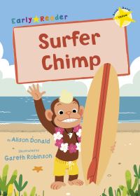 Book Cover for Surfer Chimp by Alison Donald