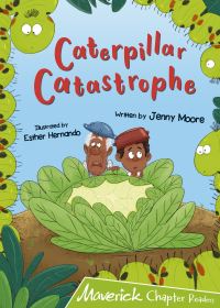 Book Cover for Caterpillar Catastrophe by Jenny Moore