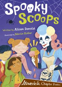 Book Cover for Spooky Scoops by Alison Donald