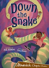 Book Cover for Down the Snake by Jill Atkins