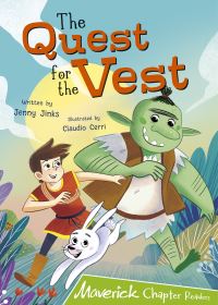 Book Cover for The Quest for the Vest by Jenny Jinks