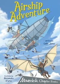 Book Cover for Airship Adventure by Cath Jones