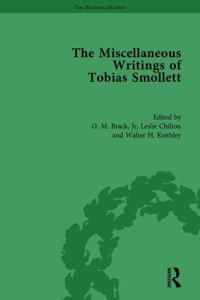 Book Cover for The Miscellaneous Writings of Tobias Smollett by T Smollett