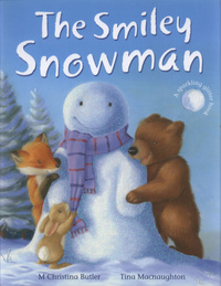 Book Cover for The Smiley Snowman by M Christina Butler, Tina Macnaughton