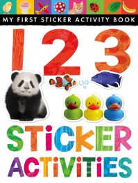 Book Cover for 123 Sticker Activities by LITTLE TIGER PRESS, Annette Rusling