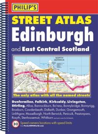 Book Cover for Edinburgh and East Central Scotland by Philips Maps