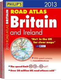 Book Cover for Philip's Road Atlas Britain and Ireland 2013 by 