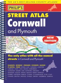 Book Cover for Cornwall and Plymouth by Philips Maps