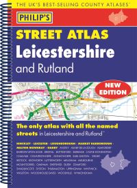 Book Cover for Leicestershire and Rutland by Philips Maps
