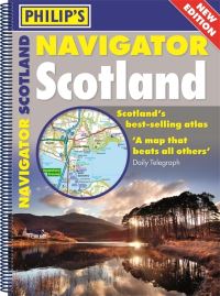 Book Cover for Philip's Navigator Scotland by Philips Maps