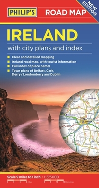 Book Cover for Philip's Ireland Road Map by Philips Maps