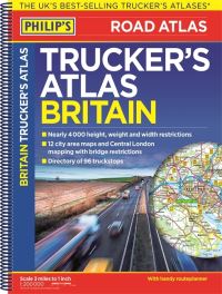 Book Cover for Philip's Trucker's Road Atlas Britain by Philips Maps