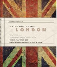 Book Cover for Philip's Street Atlas of London by Philips Maps
