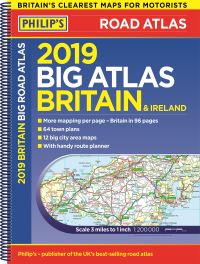 Book Cover for Philip's 2019 Big Road Atlas Britain and Ireland by 