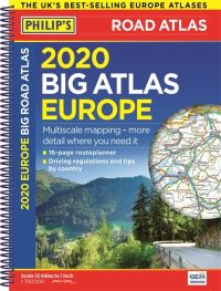 Book Cover for Philip's Big Road Atlas Europe by 