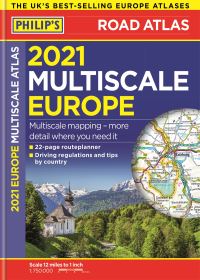 Book Cover for Philip's Multiscale Europe 2021 by Philips Maps