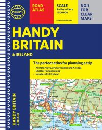 Book Cover for Philip's Handy Road Atlas Britain by 
