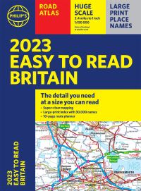 Book Cover for 2023 Philip's Easy to Read Road Atlas Britain by 