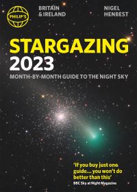 Book Cover for Philip's 2023 Stargazing Month-by-Month Guide to the Night Sky Britain & Ireland by Nigel Henbest