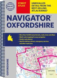 Book Cover for Navigator Oxfordshire by Philips Maps