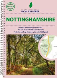 Book Cover for Philip's Local Explorer Street Atlas Nottinghamshire by Philips Maps