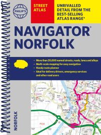 Book Cover for Navigator Norfolk by Philips Maps