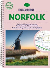Book Cover for Philip's Local Explorer Street Atlas Norfolk by Philips Maps