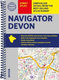 Book Cover for Philip's Navigator Devon by Philips Maps