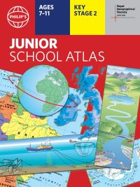 Book Cover for Philip's Junior School Atlas by Royal Geographical Society with The Institute of British Geographers, Institute of British Geographers
