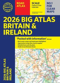 Book Cover for Philip's Big Road Atlas Britain and Ireland 2026 by 