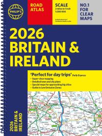 Book Cover for Philip's Road Atlas Britain and Ireland 2026 by 