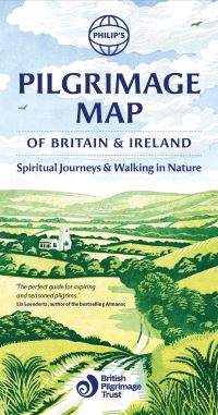 Book Cover for Philip's Pilgrimage Map of Britain and Ireland by Philips Maps