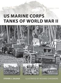 Book Cover for US Marine Corps Tanks of World War II by Steve Zaloga, Richard Chasemore