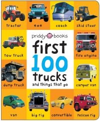 Book Cover for First 100 Trucks Board Book by 
