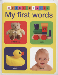 Book Cover for My First Words by Roger Priddy