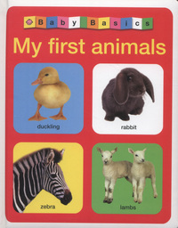 Book Cover for My First Animals by 
