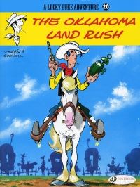Book Cover for The Oklahoma Land Rush by Morris, Goscinny