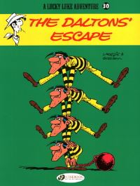 Book Cover for The Daltons' Escape by Morris, Goscinny